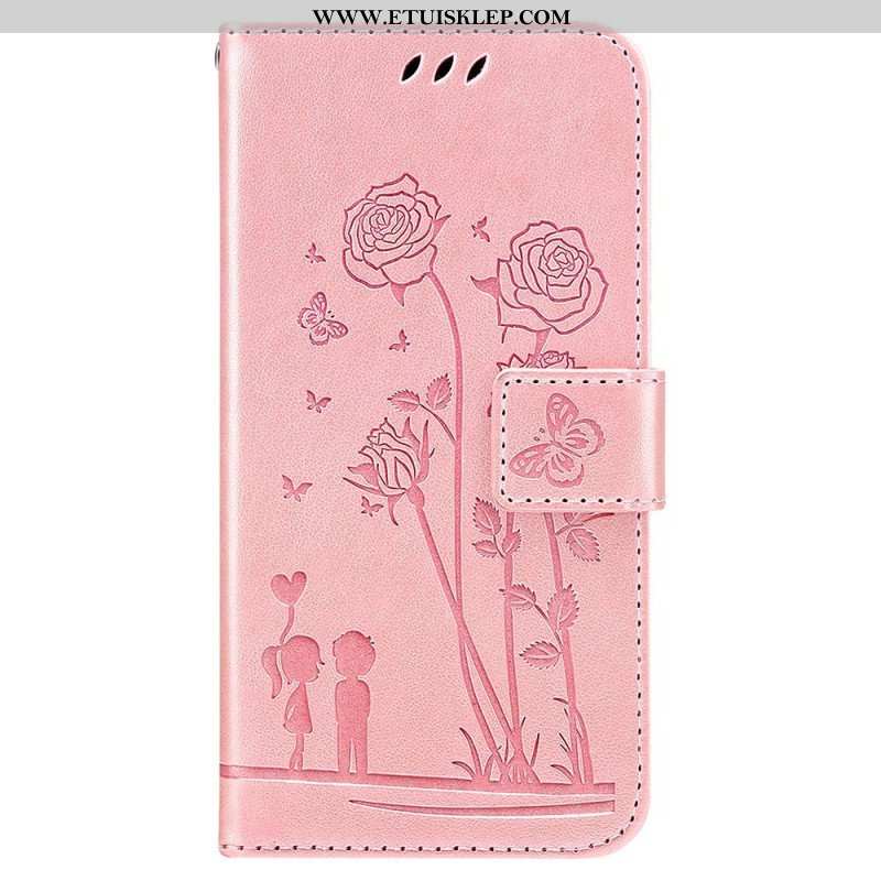 Etui Folio do Google Pixel 7 Pro Solid Color Series Strappy